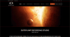 Desktop Screenshot of outerlimitrecordingstudio.com