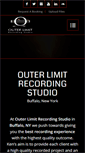 Mobile Screenshot of outerlimitrecordingstudio.com